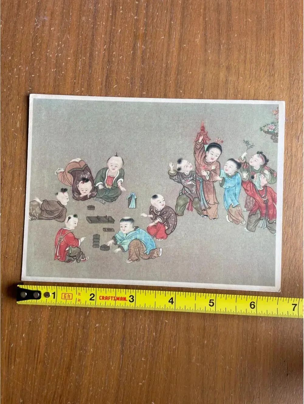 Oriental Asian Children At Play Art Work